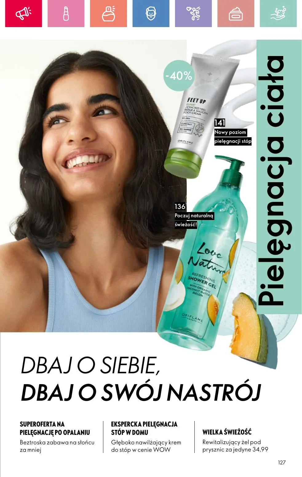 gazetka promocyjna ORIFLAME Zaawansowana pielęgnacja włosów - Strona 127