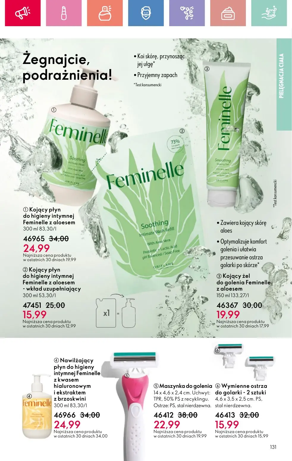 gazetka promocyjna ORIFLAME Zaawansowana pielęgnacja włosów - Strona 131