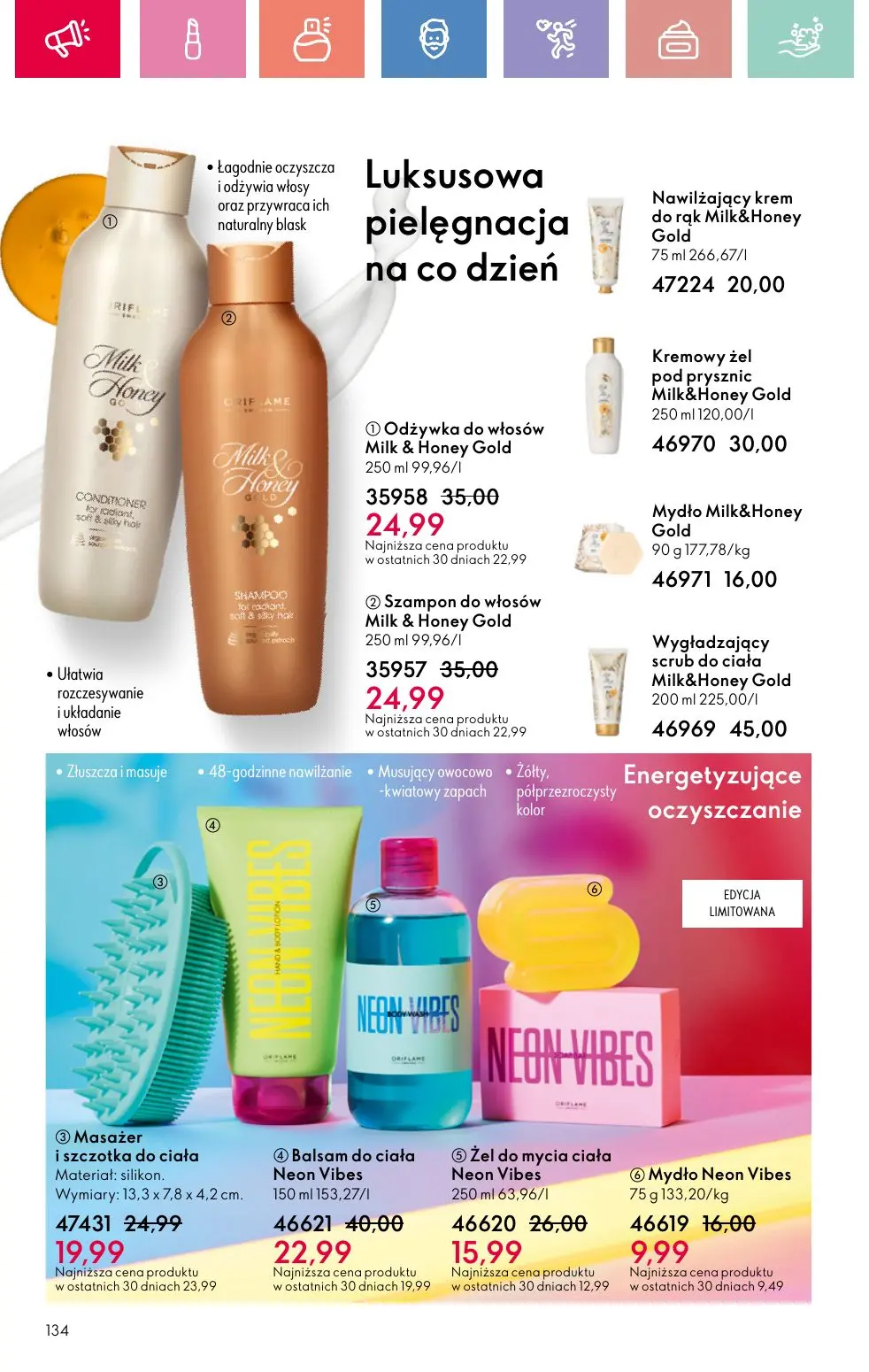 gazetka promocyjna ORIFLAME Zaawansowana pielęgnacja włosów - Strona 134