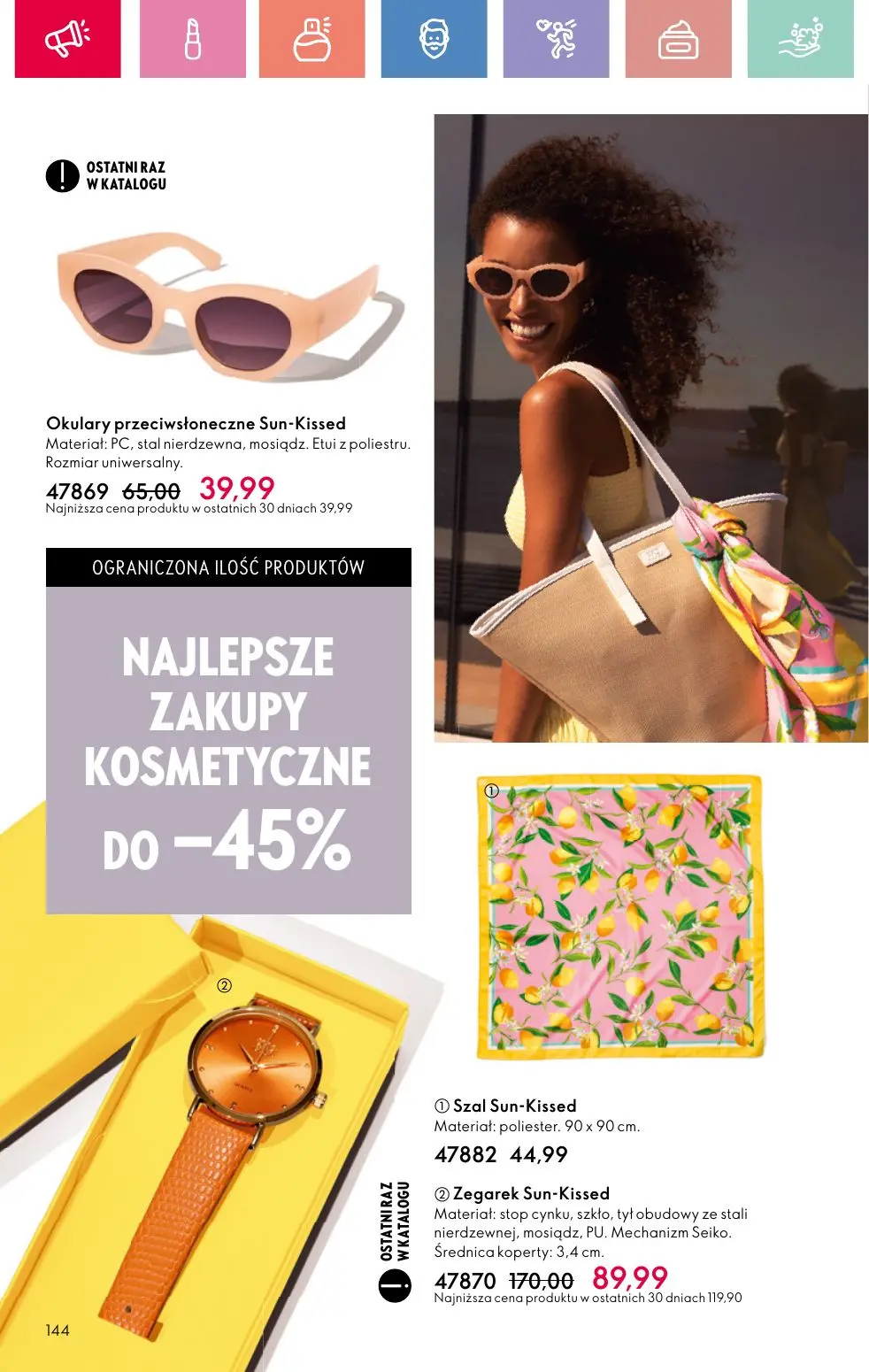 gazetka promocyjna ORIFLAME Zaawansowana pielęgnacja włosów - Strona 144