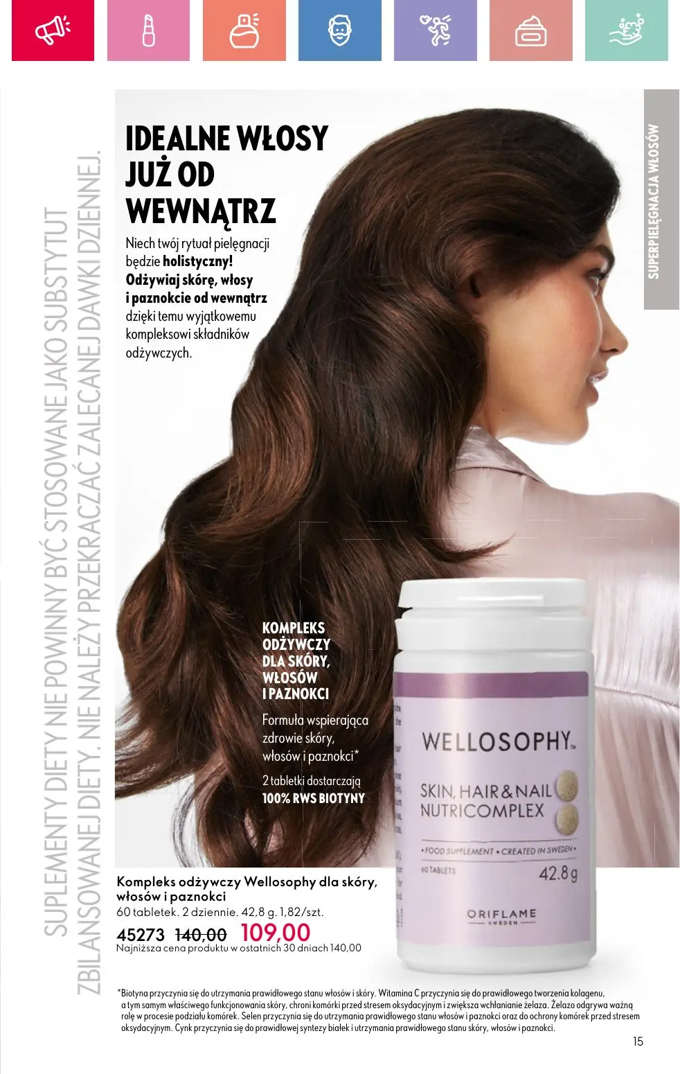 gazetka promocyjna ORIFLAME Zaawansowana pielęgnacja włosów - Strona 15