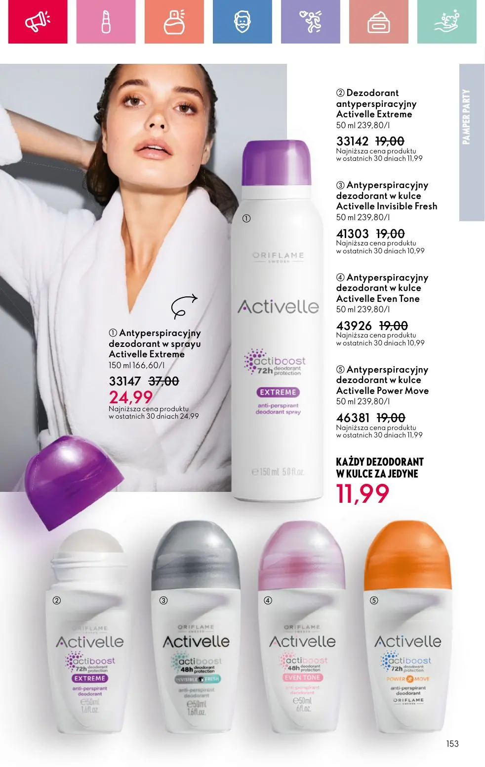 gazetka promocyjna ORIFLAME Zaawansowana pielęgnacja włosów - Strona 153