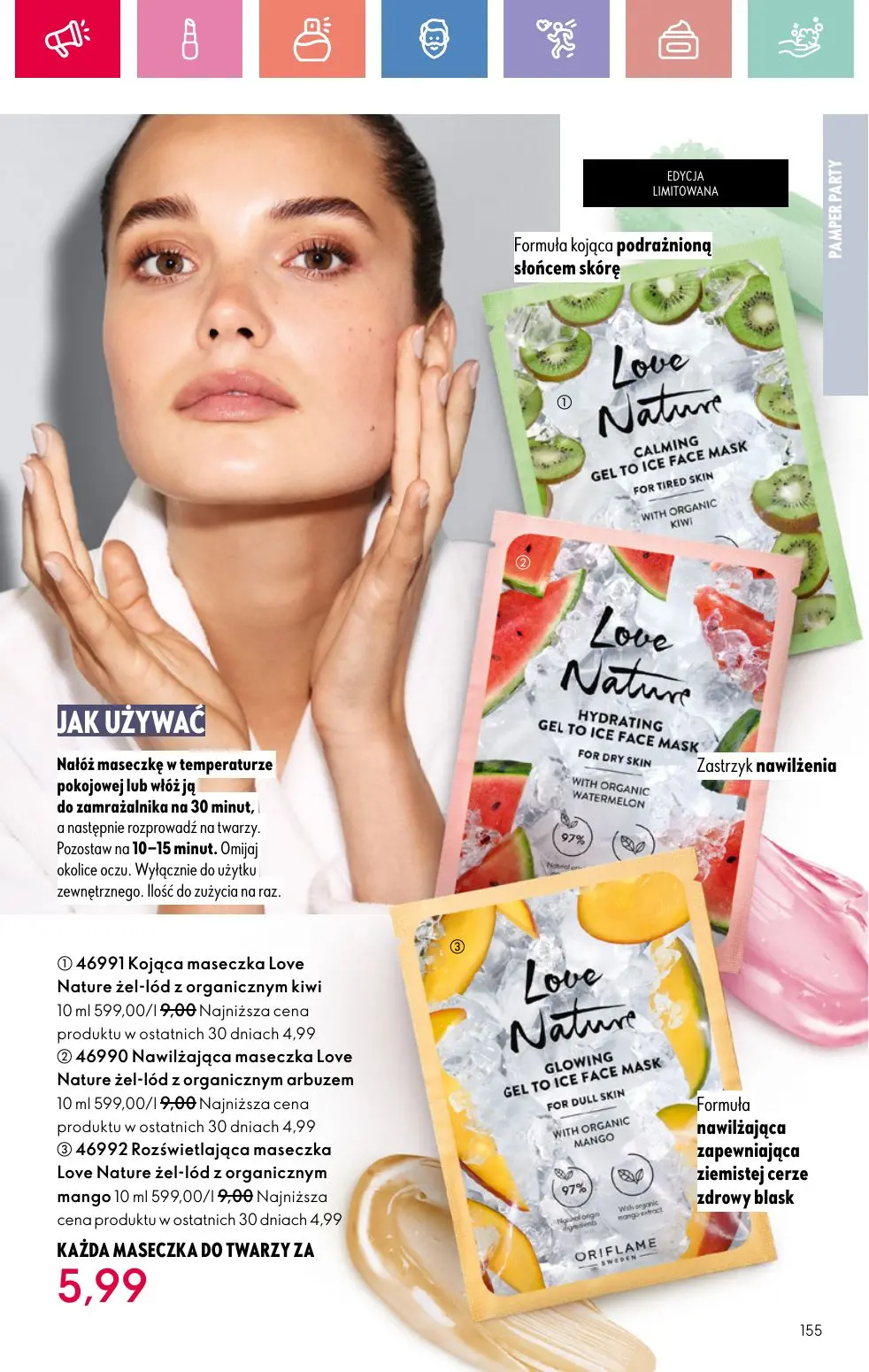 gazetka promocyjna ORIFLAME Zaawansowana pielęgnacja włosów - Strona 155