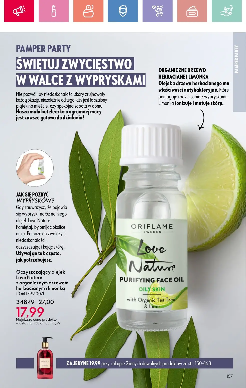 gazetka promocyjna ORIFLAME Zaawansowana pielęgnacja włosów - Strona 157