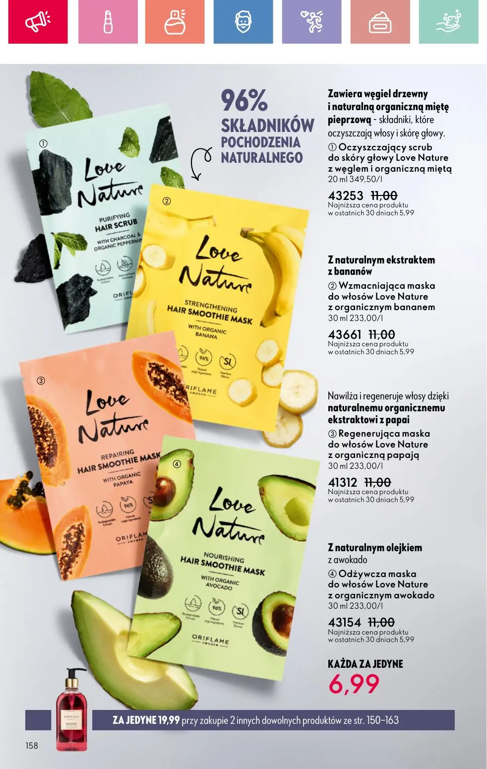 gazetka promocyjna ORIFLAME Zaawansowana pielęgnacja włosów - Strona 158