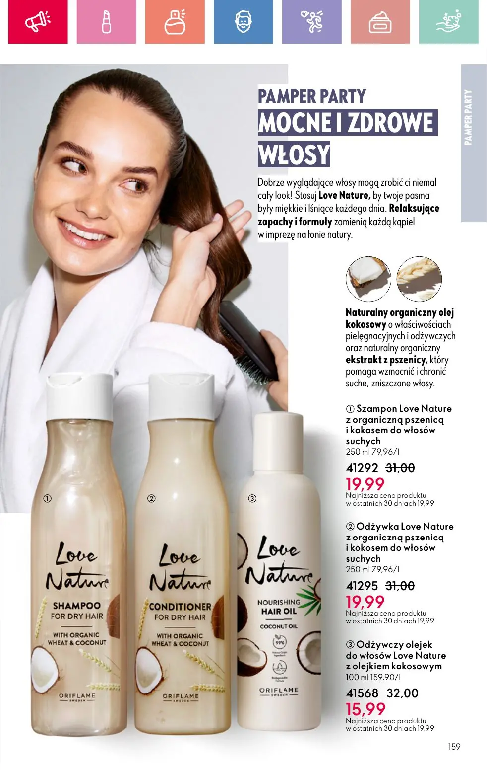 gazetka promocyjna ORIFLAME Zaawansowana pielęgnacja włosów - Strona 159