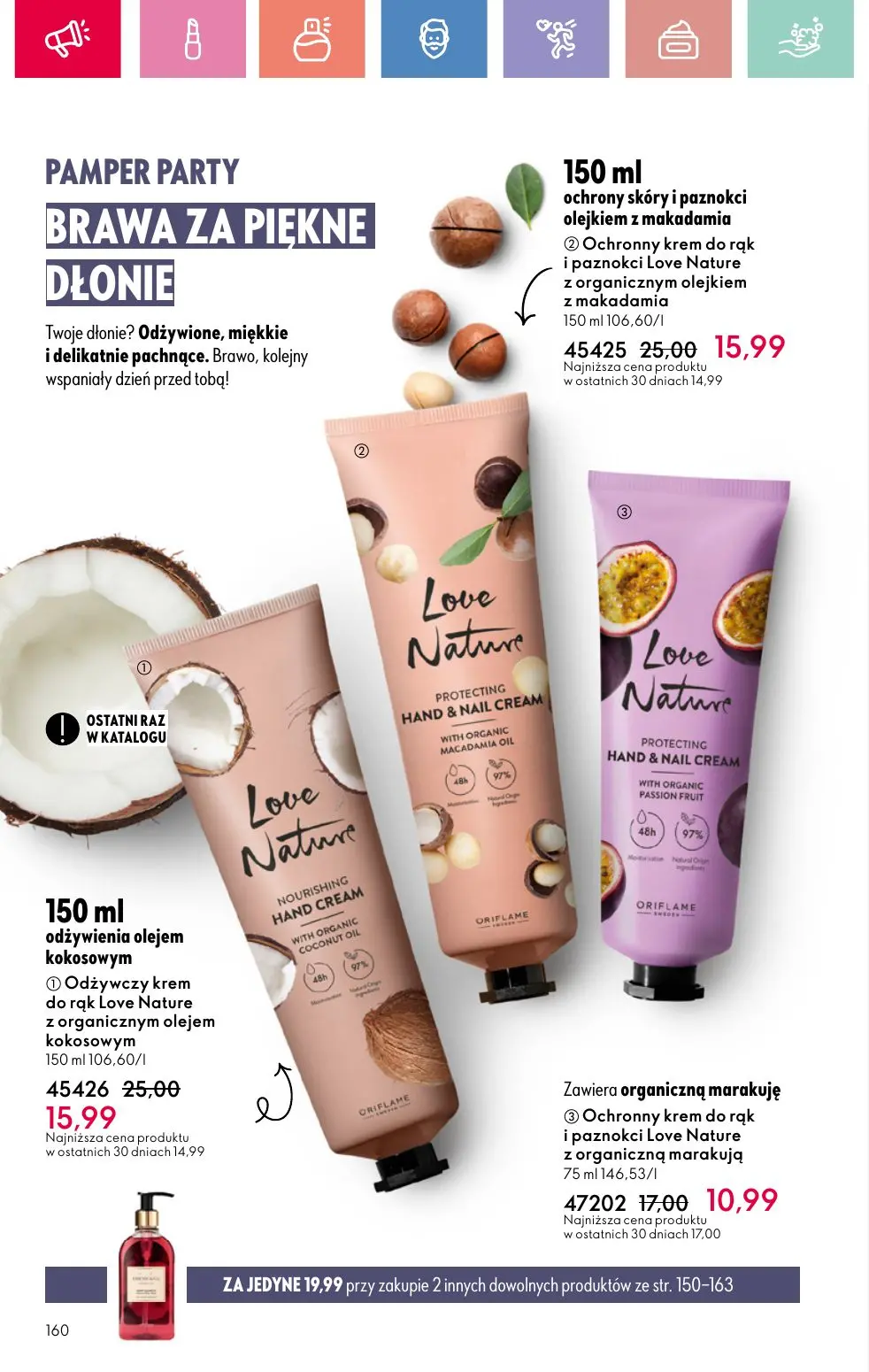 gazetka promocyjna ORIFLAME Zaawansowana pielęgnacja włosów - Strona 160