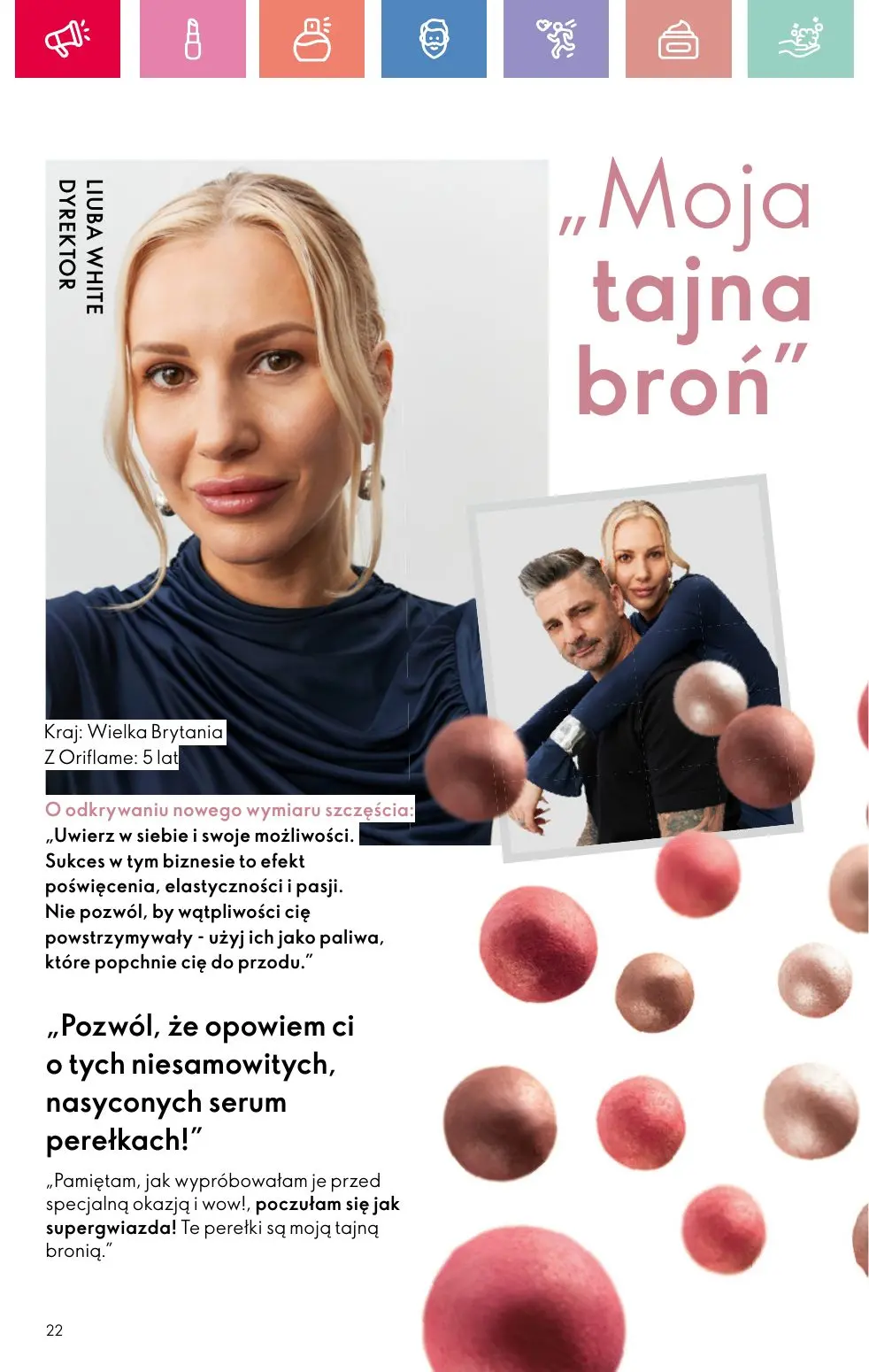 gazetka promocyjna ORIFLAME Zaawansowana pielęgnacja włosów - Strona 22