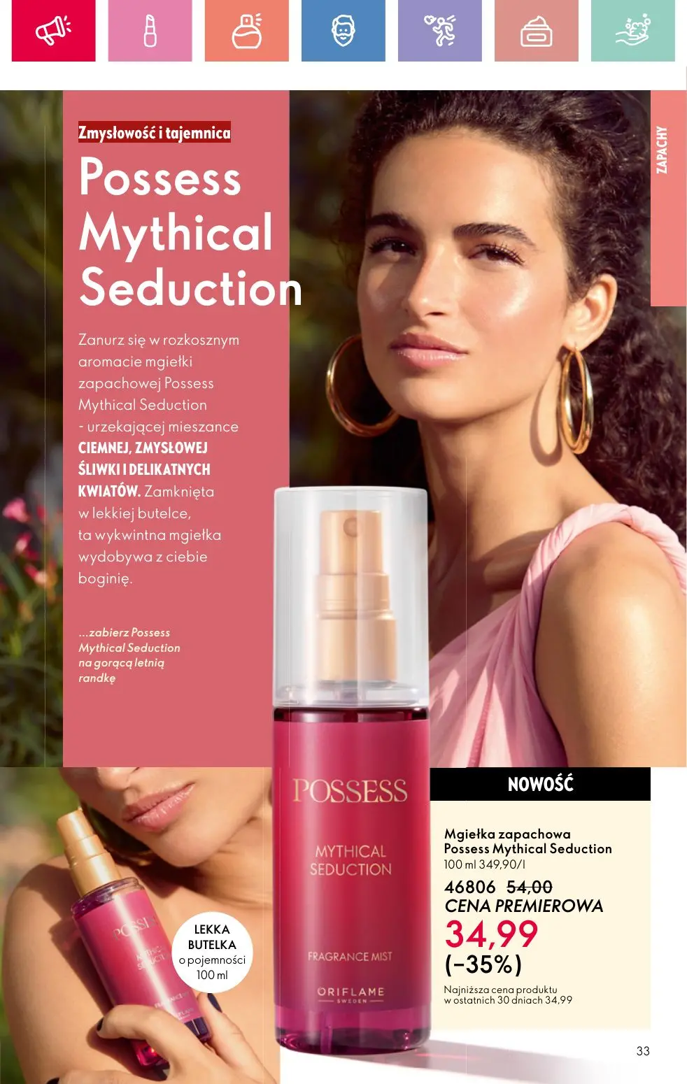 gazetka promocyjna ORIFLAME Zaawansowana pielęgnacja włosów - Strona 33
