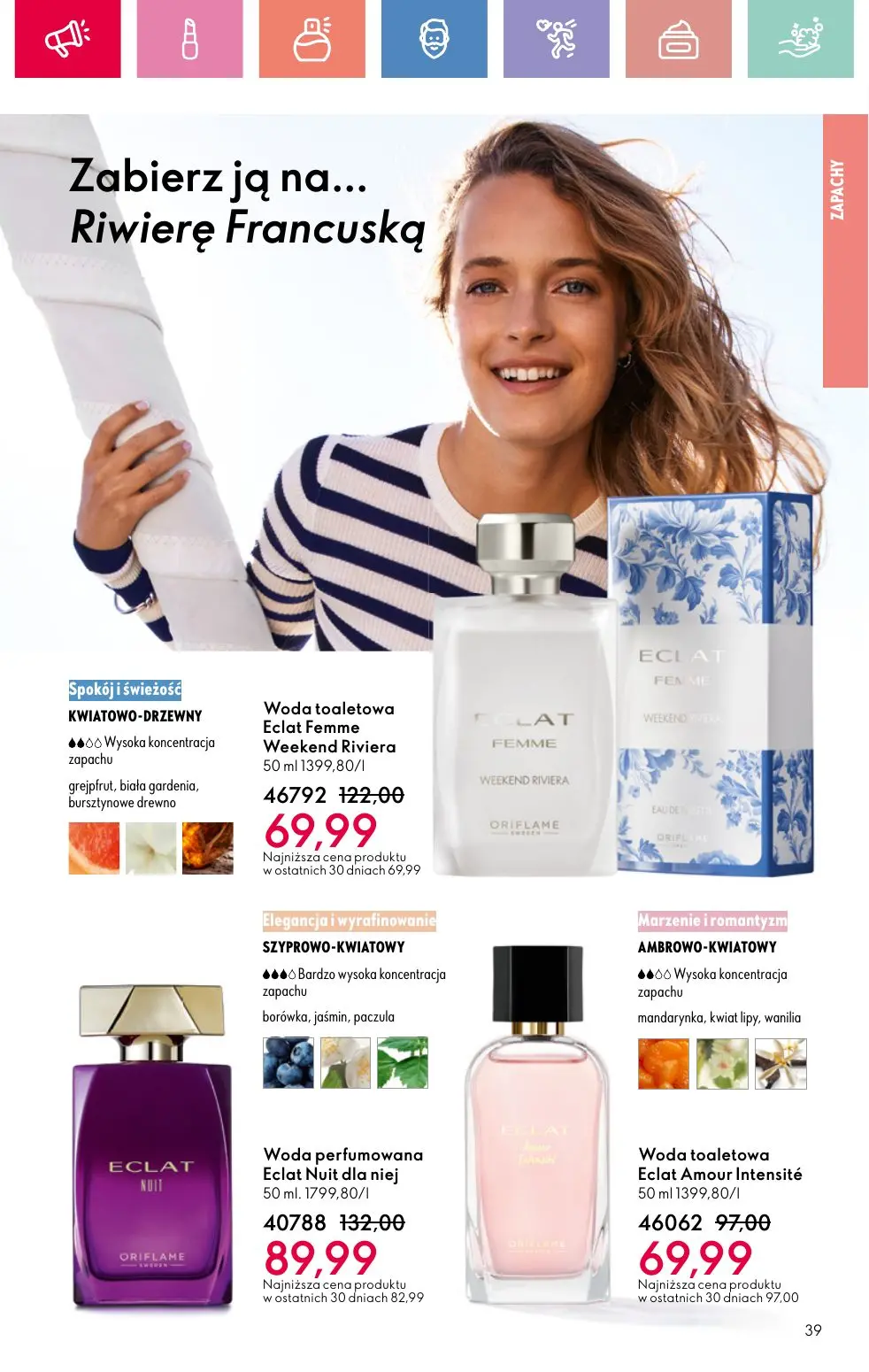 gazetka promocyjna ORIFLAME Zaawansowana pielęgnacja włosów - Strona 39