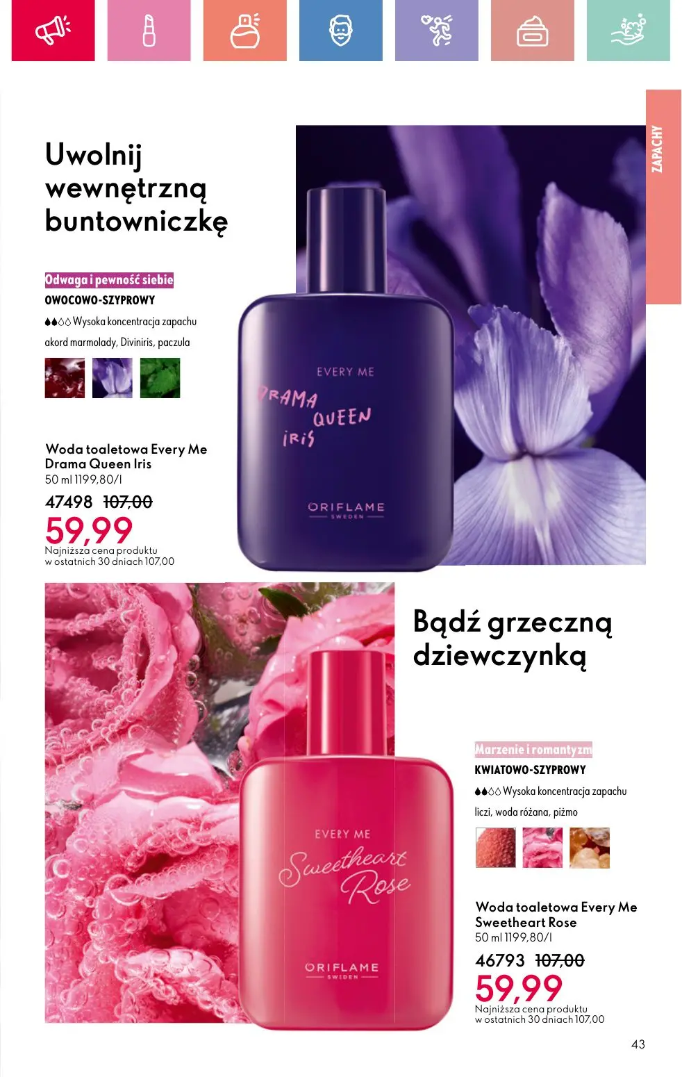 gazetka promocyjna ORIFLAME Zaawansowana pielęgnacja włosów - Strona 43