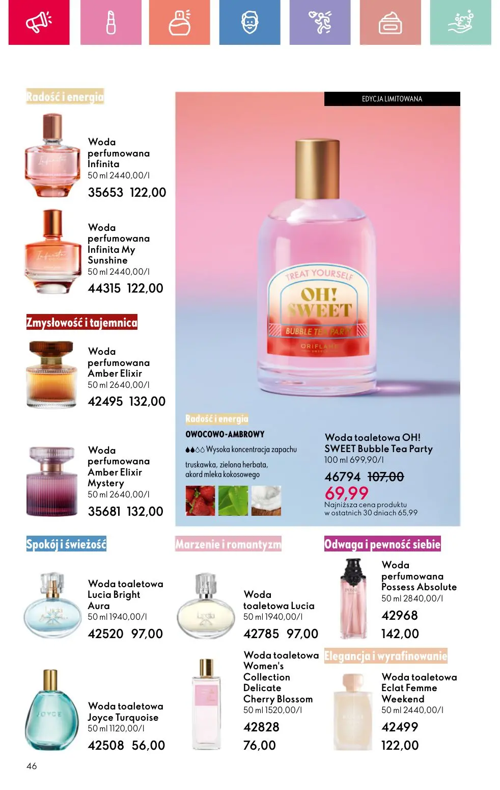 gazetka promocyjna ORIFLAME Zaawansowana pielęgnacja włosów - Strona 46
