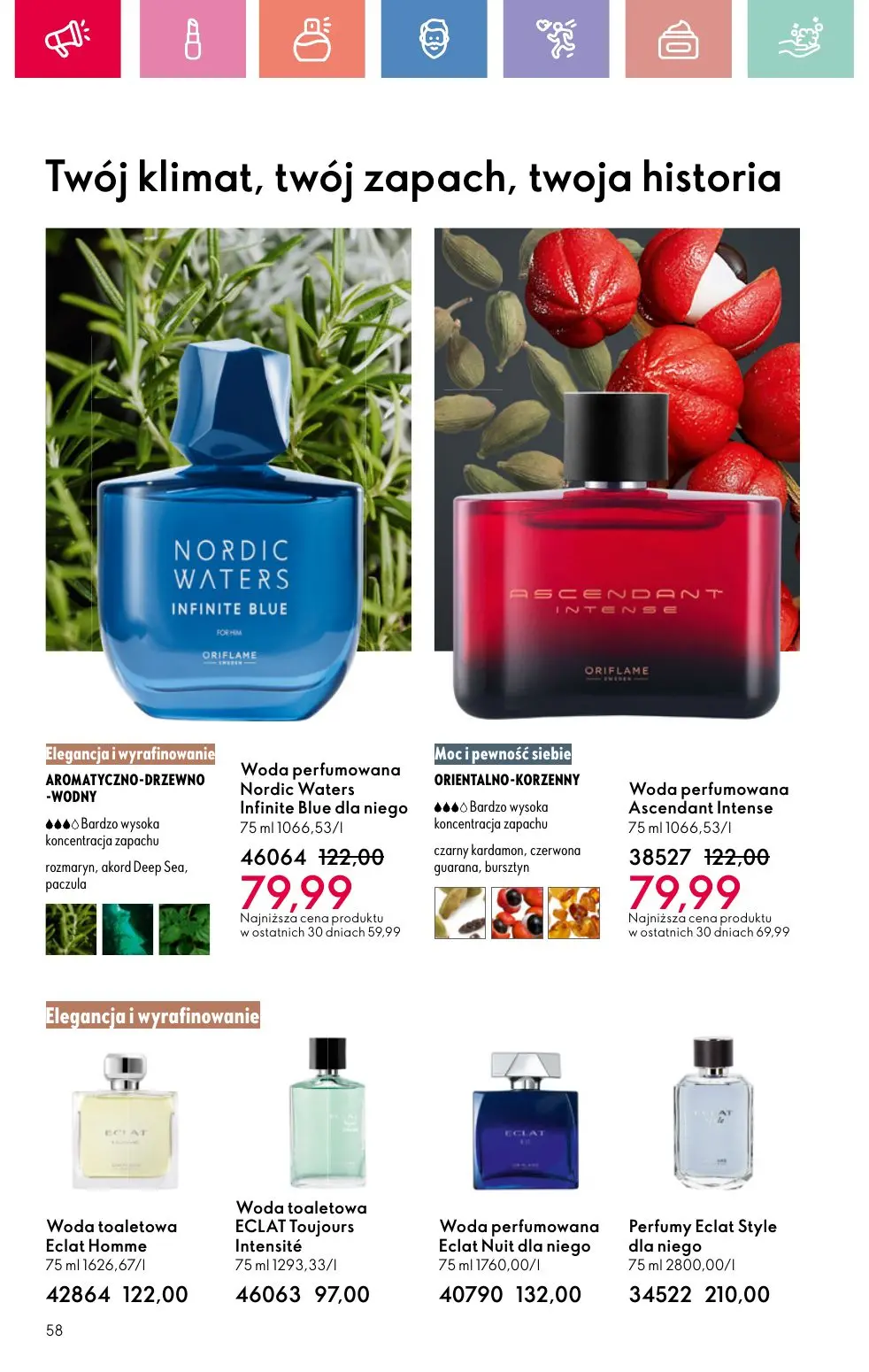 gazetka promocyjna ORIFLAME Zaawansowana pielęgnacja włosów - Strona 58