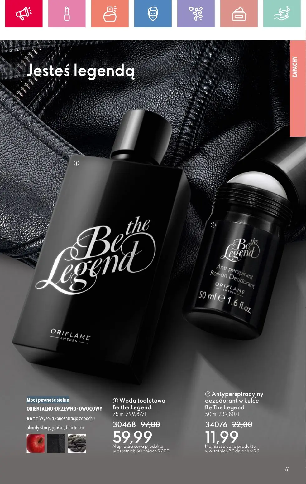 gazetka promocyjna ORIFLAME Zaawansowana pielęgnacja włosów - Strona 61