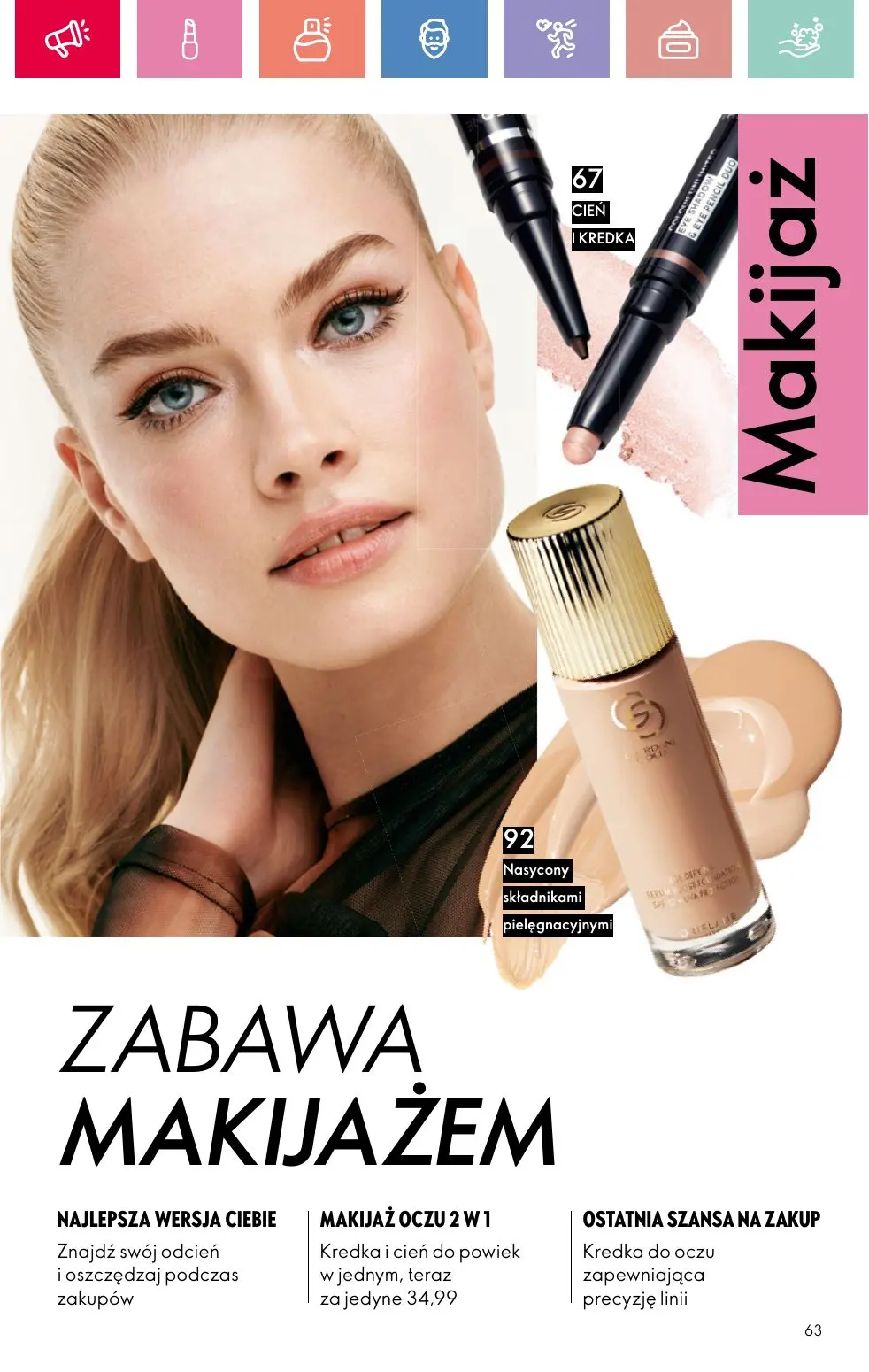 gazetka promocyjna ORIFLAME Zaawansowana pielęgnacja włosów - Strona 63