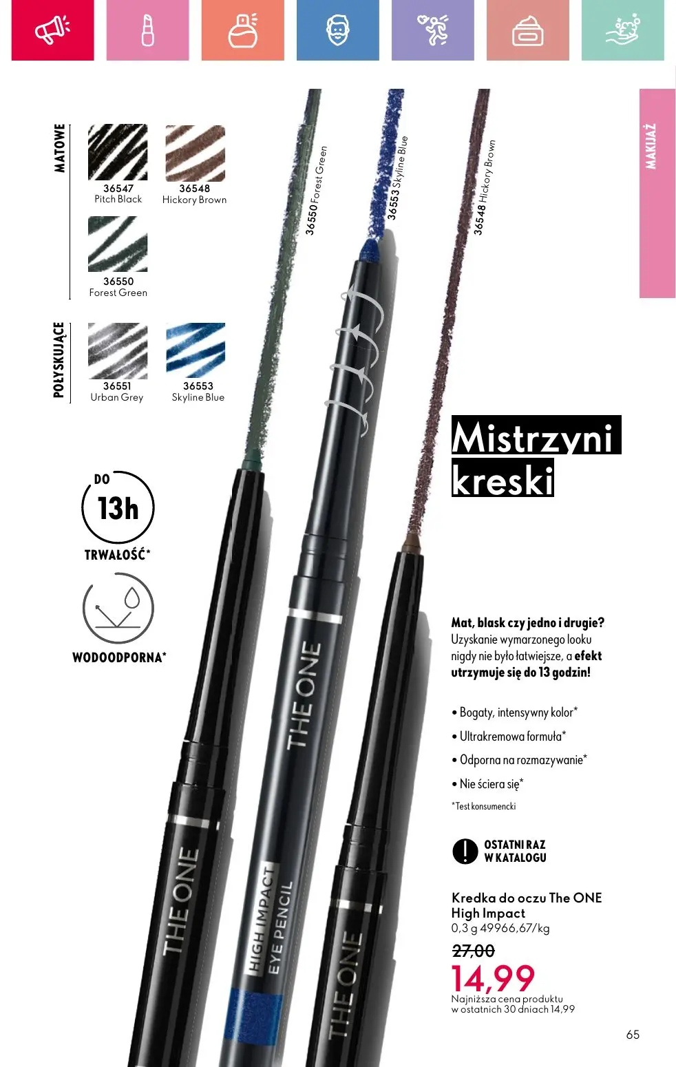 gazetka promocyjna ORIFLAME Zaawansowana pielęgnacja włosów - Strona 65