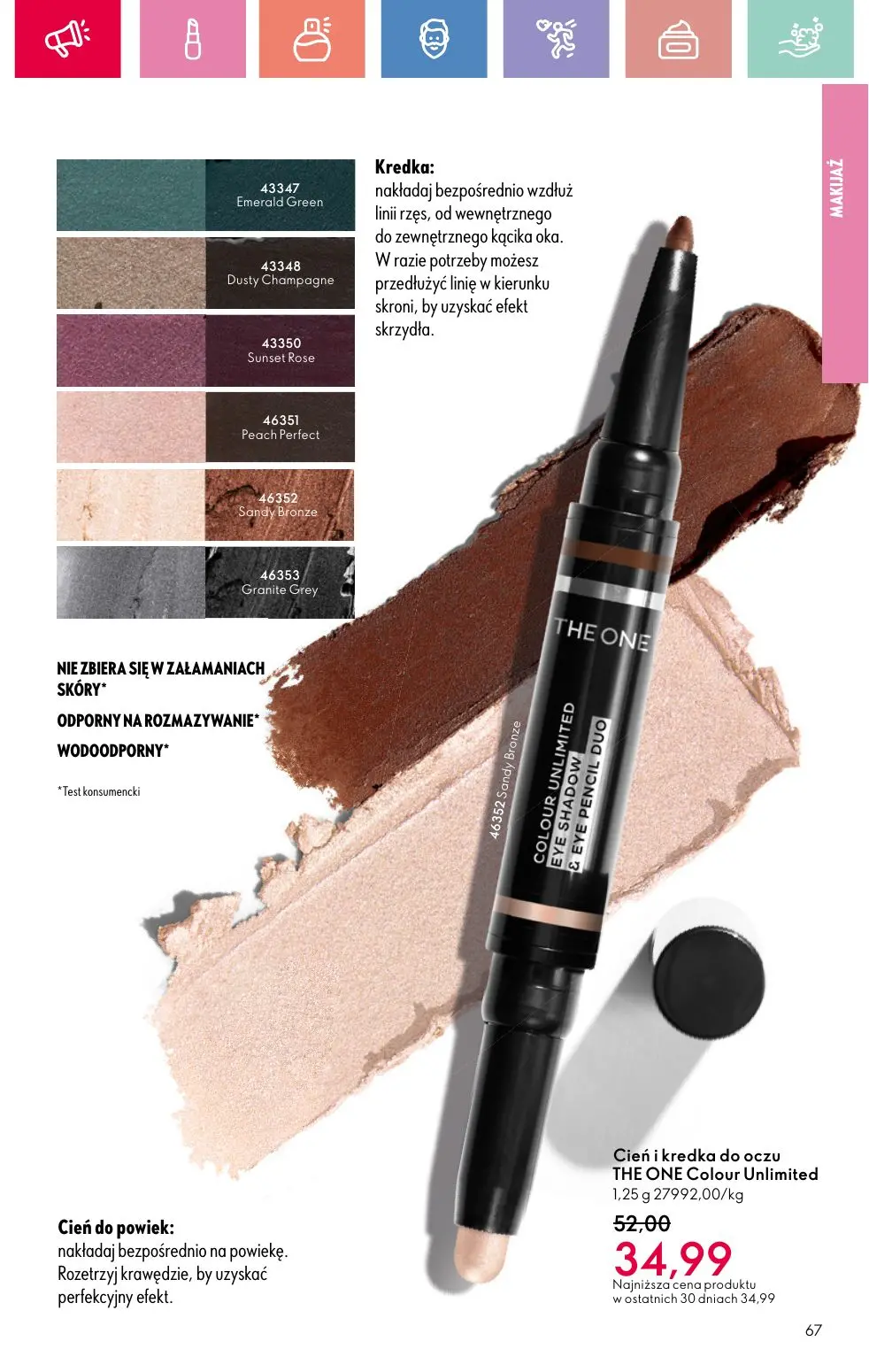 gazetka promocyjna ORIFLAME Zaawansowana pielęgnacja włosów - Strona 67
