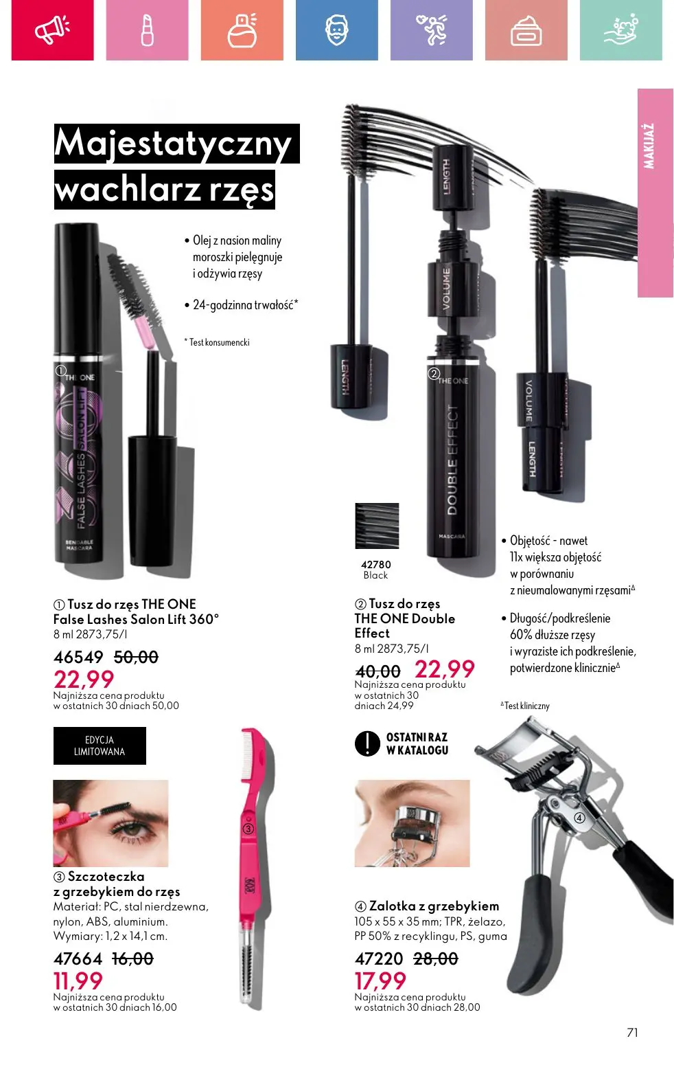 gazetka promocyjna ORIFLAME Zaawansowana pielęgnacja włosów - Strona 71