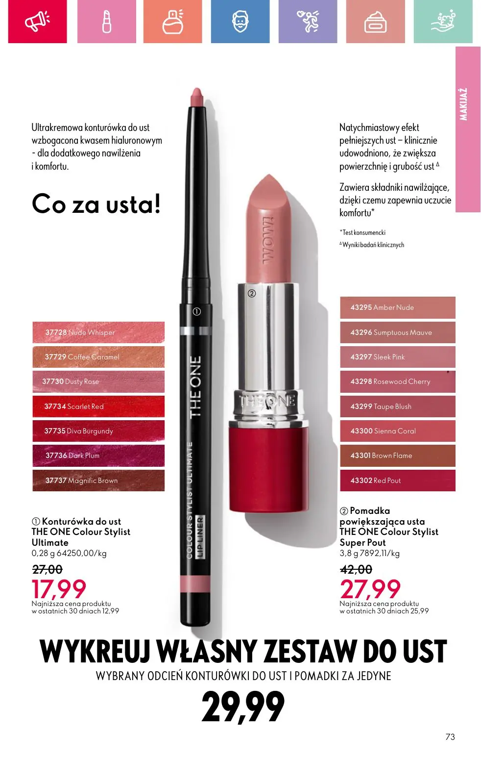 gazetka promocyjna ORIFLAME Zaawansowana pielęgnacja włosów - Strona 73