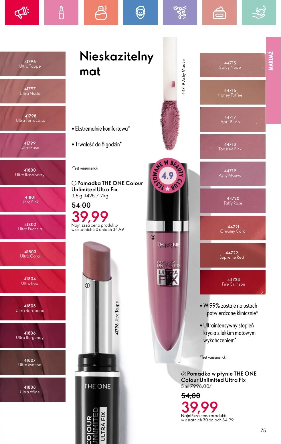 gazetka promocyjna ORIFLAME Zaawansowana pielęgnacja włosów - Strona 75