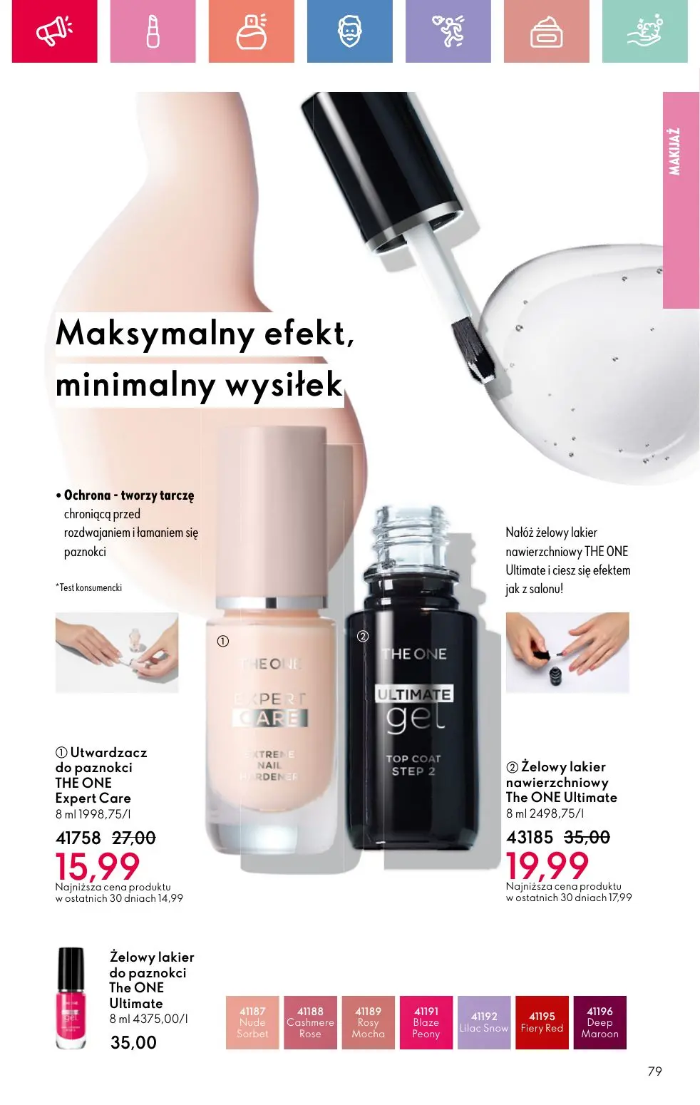 gazetka promocyjna ORIFLAME Zaawansowana pielęgnacja włosów - Strona 79