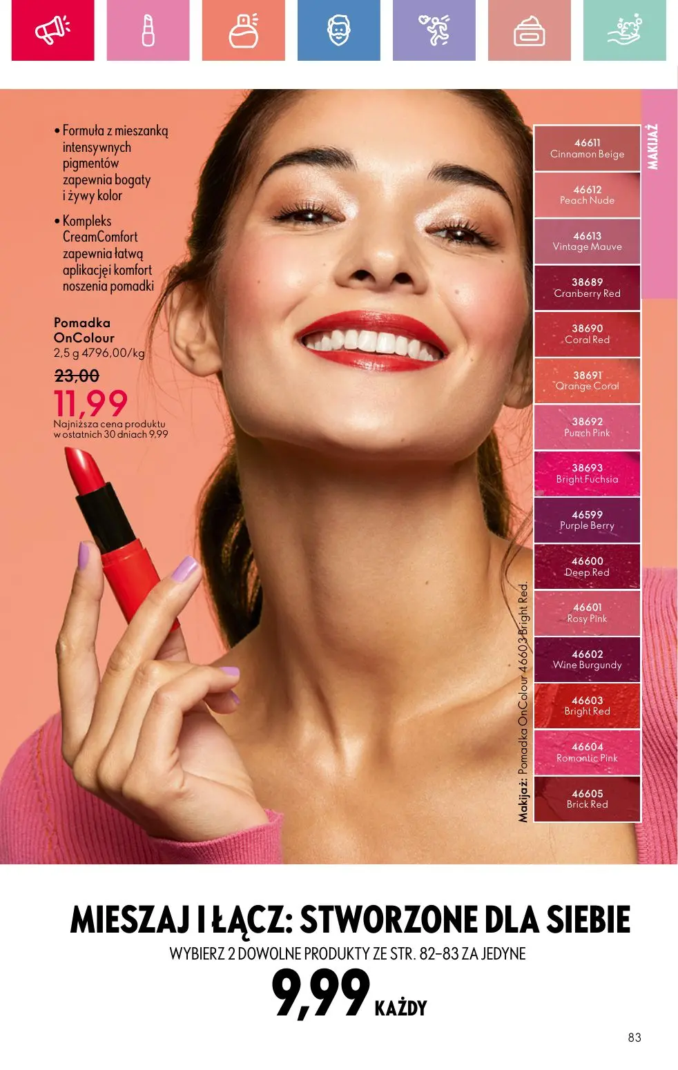 gazetka promocyjna ORIFLAME Zaawansowana pielęgnacja włosów - Strona 83