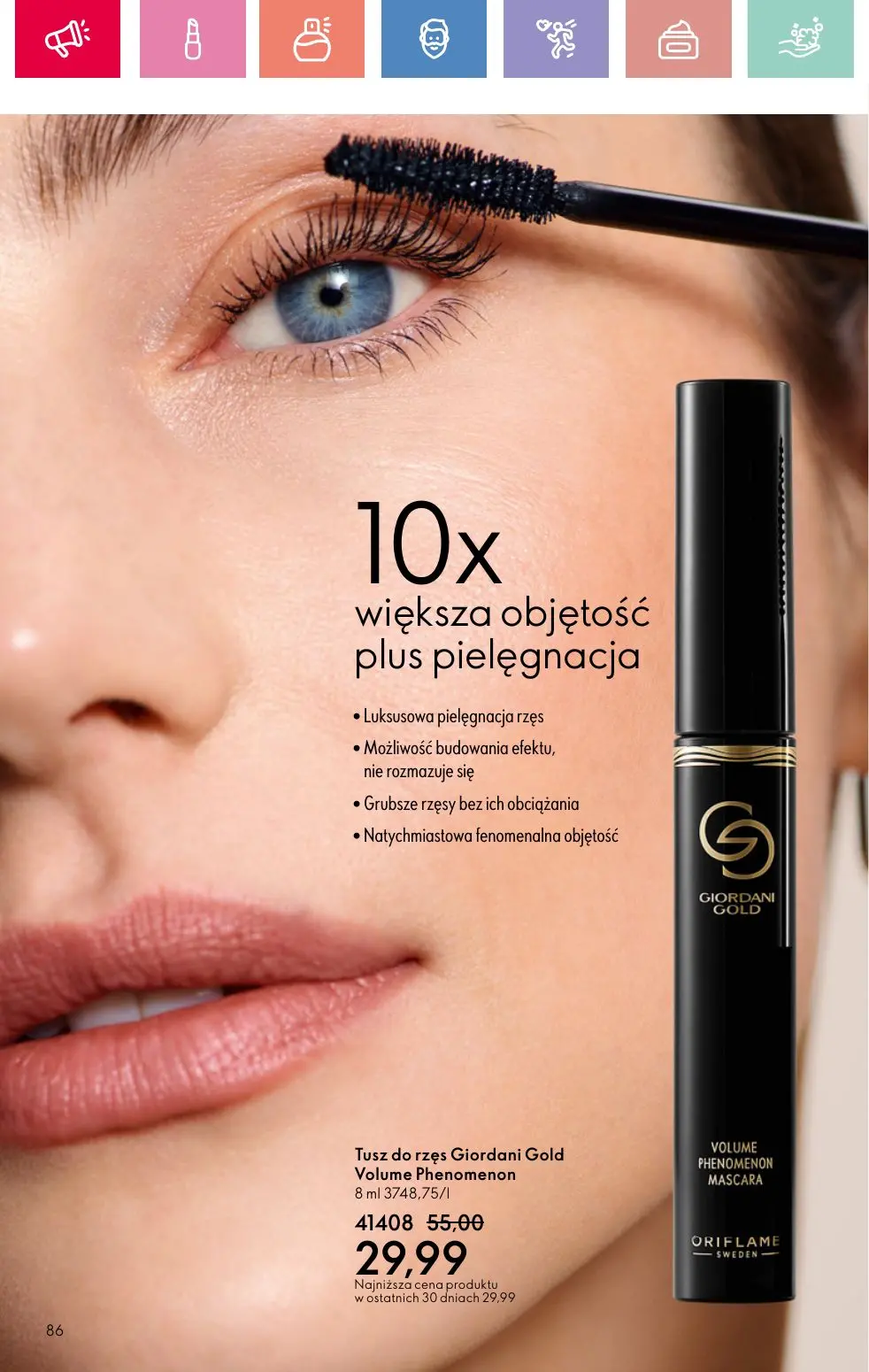 gazetka promocyjna ORIFLAME Zaawansowana pielęgnacja włosów - Strona 86