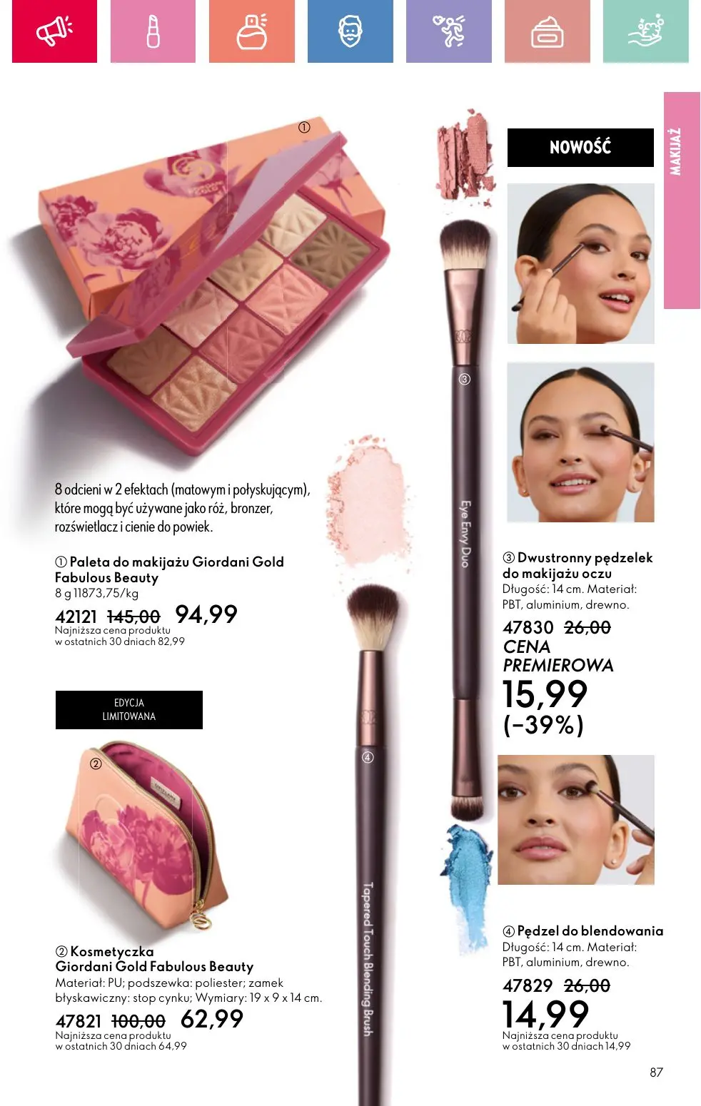 gazetka promocyjna ORIFLAME Zaawansowana pielęgnacja włosów - Strona 87