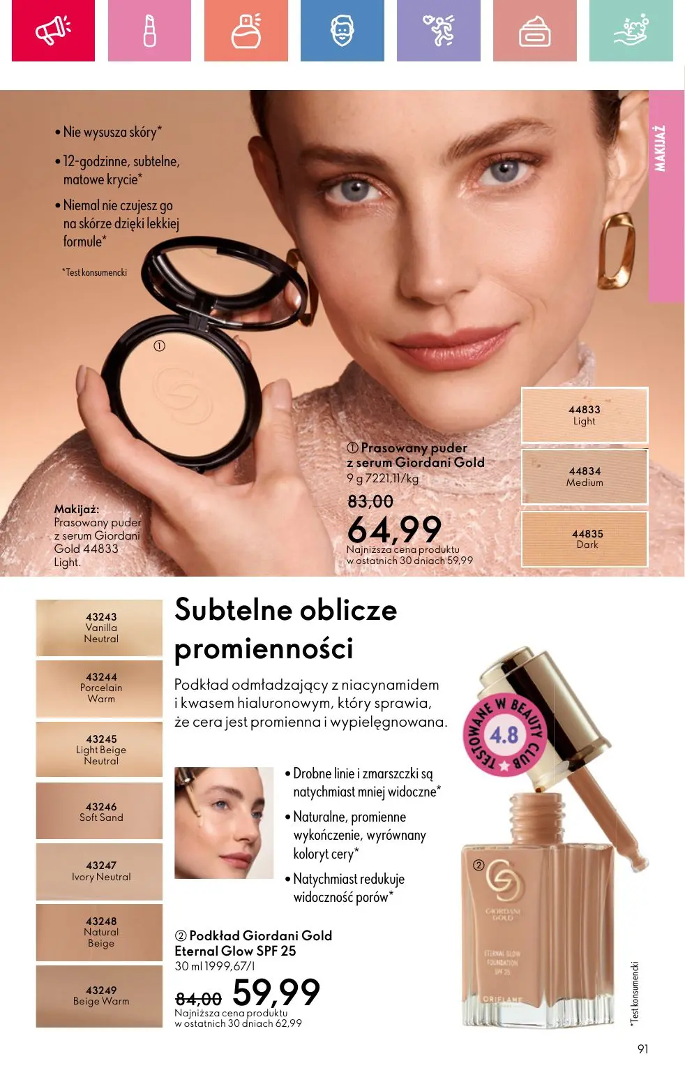 gazetka promocyjna ORIFLAME Zaawansowana pielęgnacja włosów - Strona 91