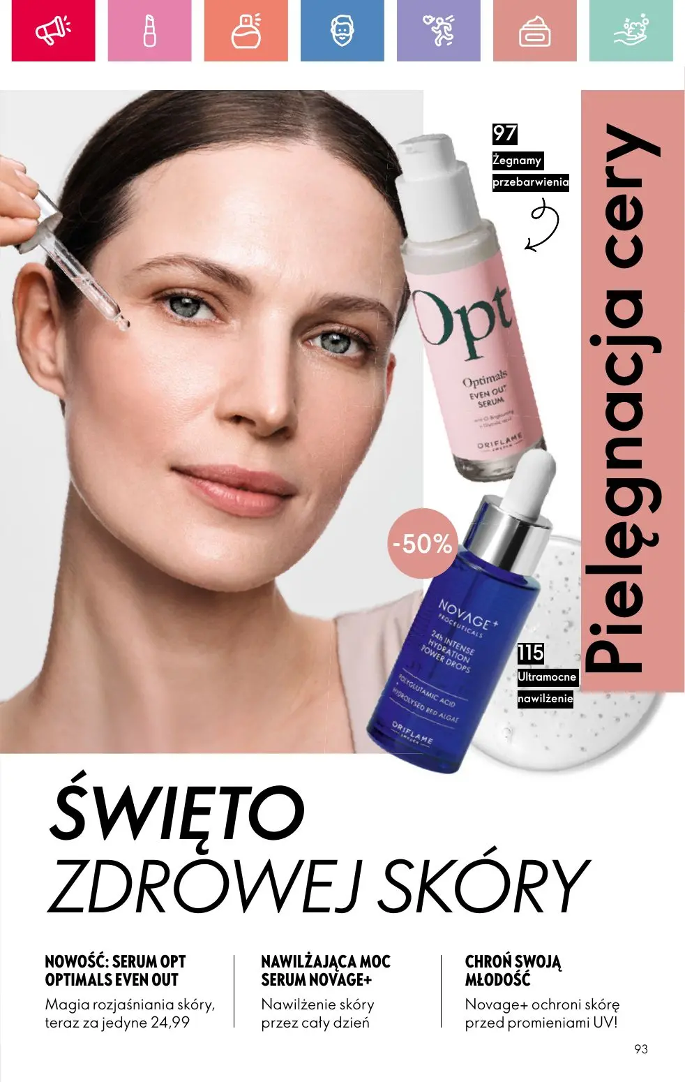 gazetka promocyjna ORIFLAME Zaawansowana pielęgnacja włosów - Strona 93