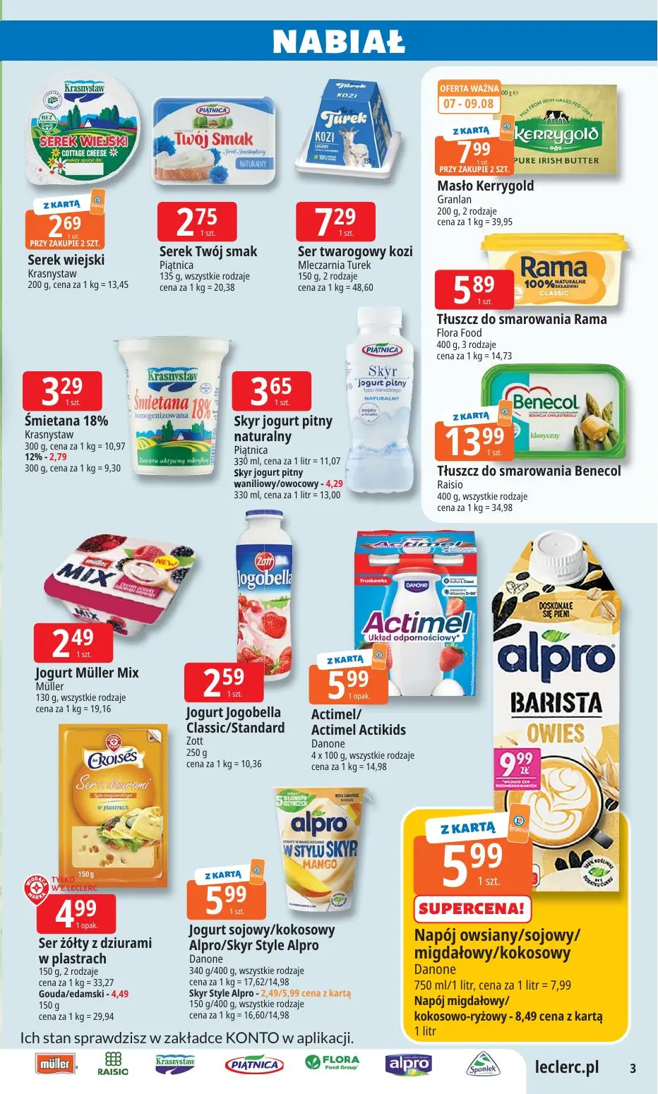 gazetka promocyjna E.Leclerc Wybór w dobrej cenie - Strona 3