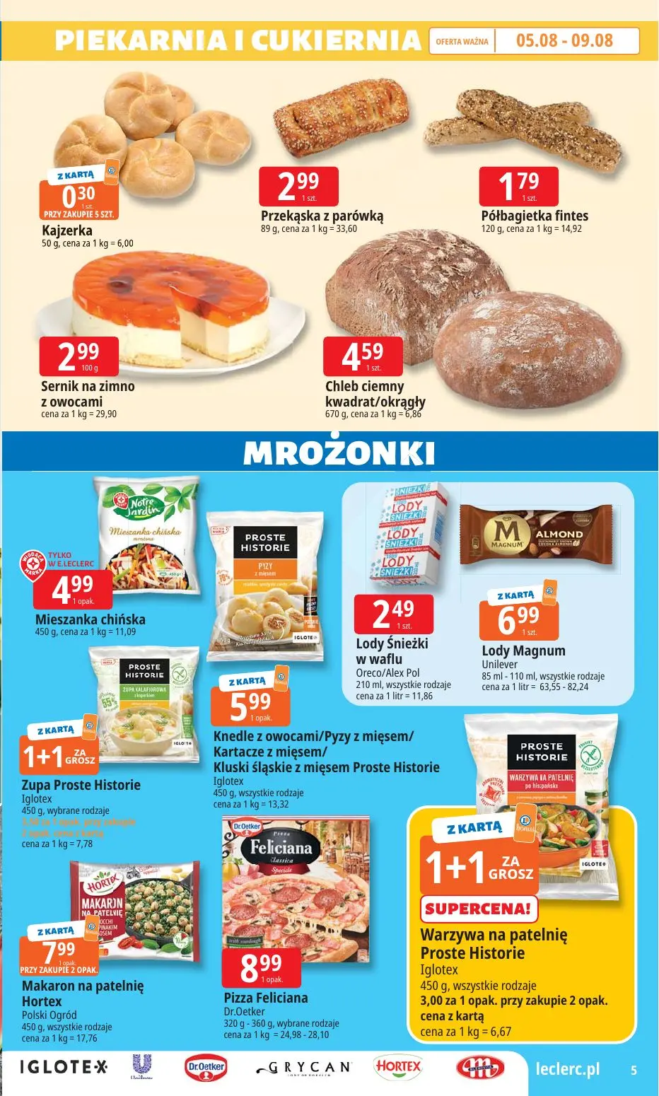 gazetka promocyjna E.Leclerc Wybór w dobrej cenie - Strona 5