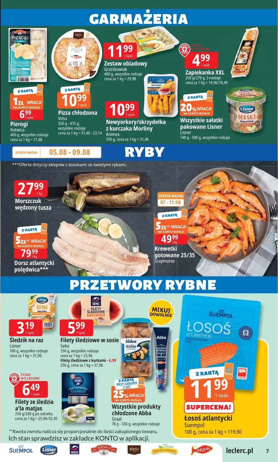 gazetka promocyjna E.Leclerc Wybór w dobrej cenie - Strona 7
