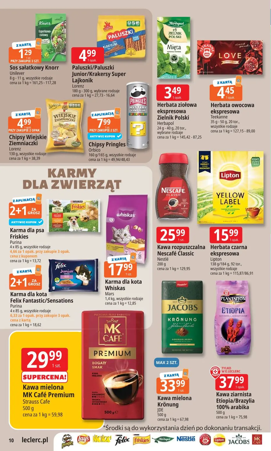 gazetka promocyjna E.Leclerc Wybór w dobrej cenie - Strona 10
