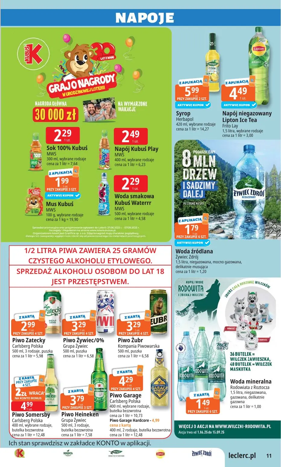 gazetka promocyjna E.Leclerc Wybór w dobrej cenie - Strona 11