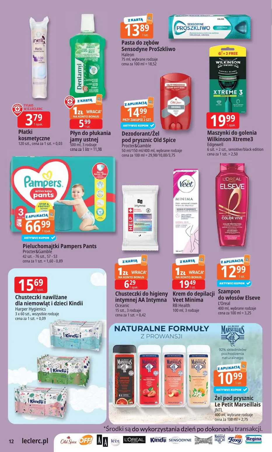 gazetka promocyjna E.Leclerc Wybór w dobrej cenie - Strona 12