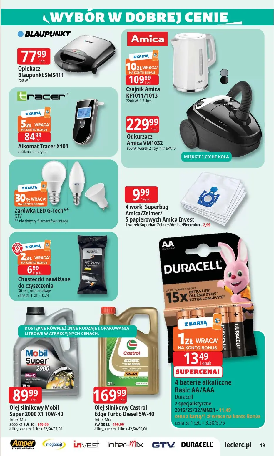 gazetka promocyjna E.Leclerc Wybór w dobrej cenie - Strona 19