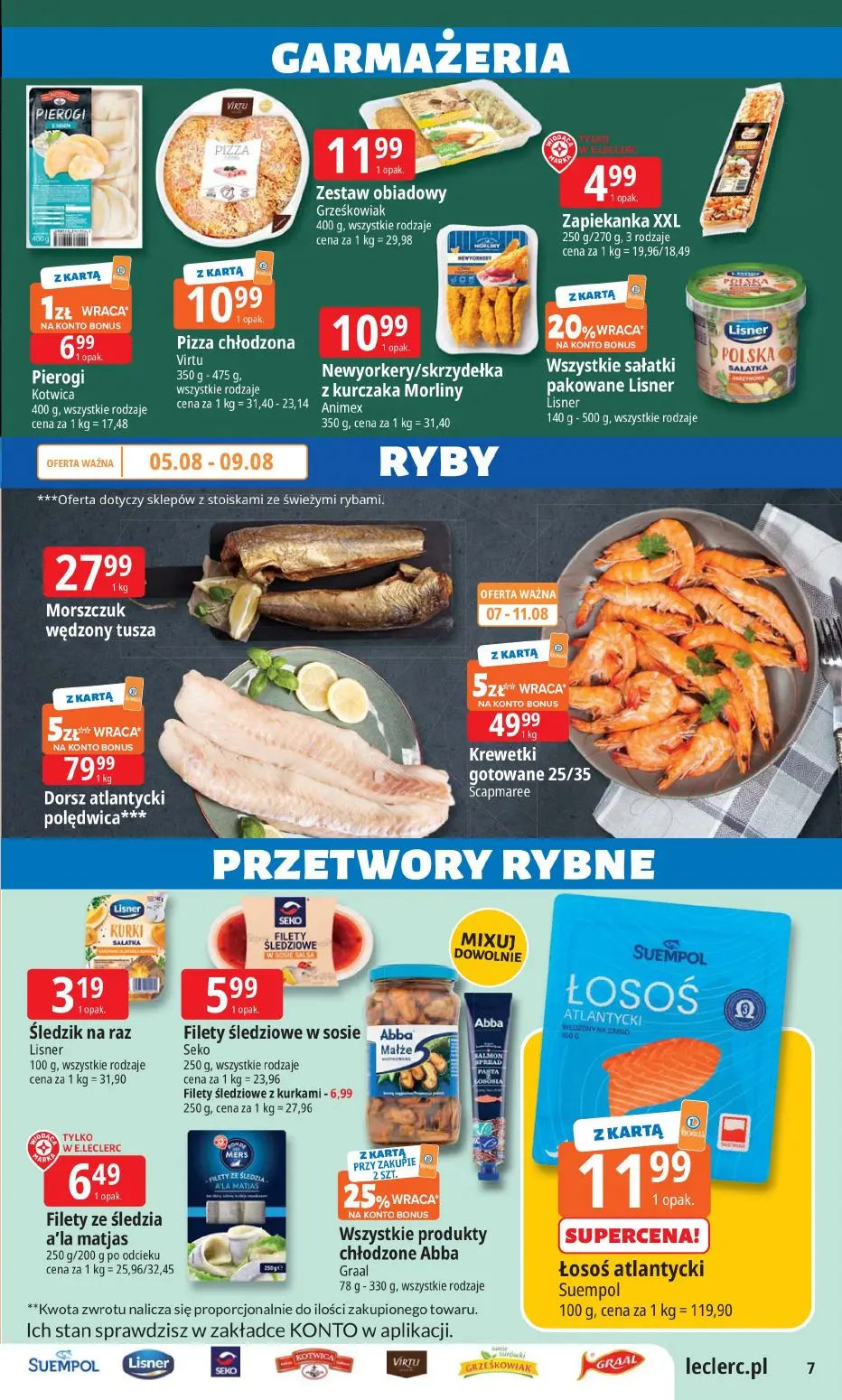 gazetka promocyjna E.Leclerc Wybór w dobrej cenie - Strona 7
