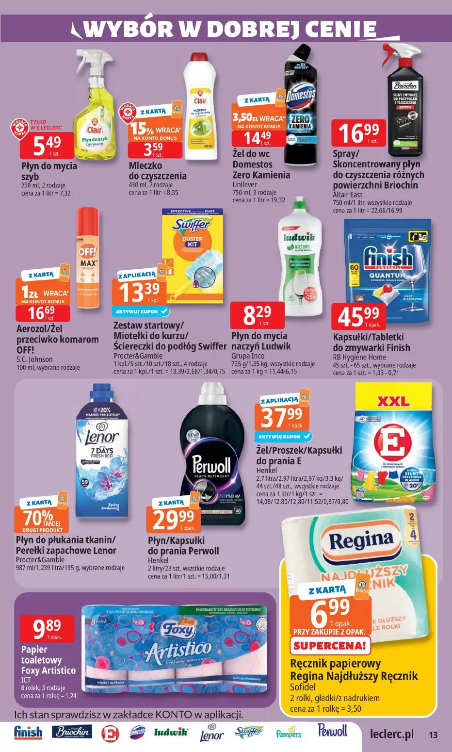 gazetka promocyjna E.Leclerc Wybór w dobrej cenie - Strona 13