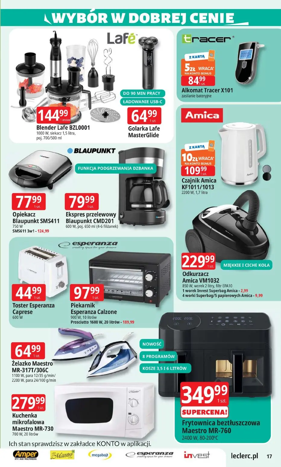 gazetka promocyjna E.Leclerc Wybór w dobrej cenie - Strona 17