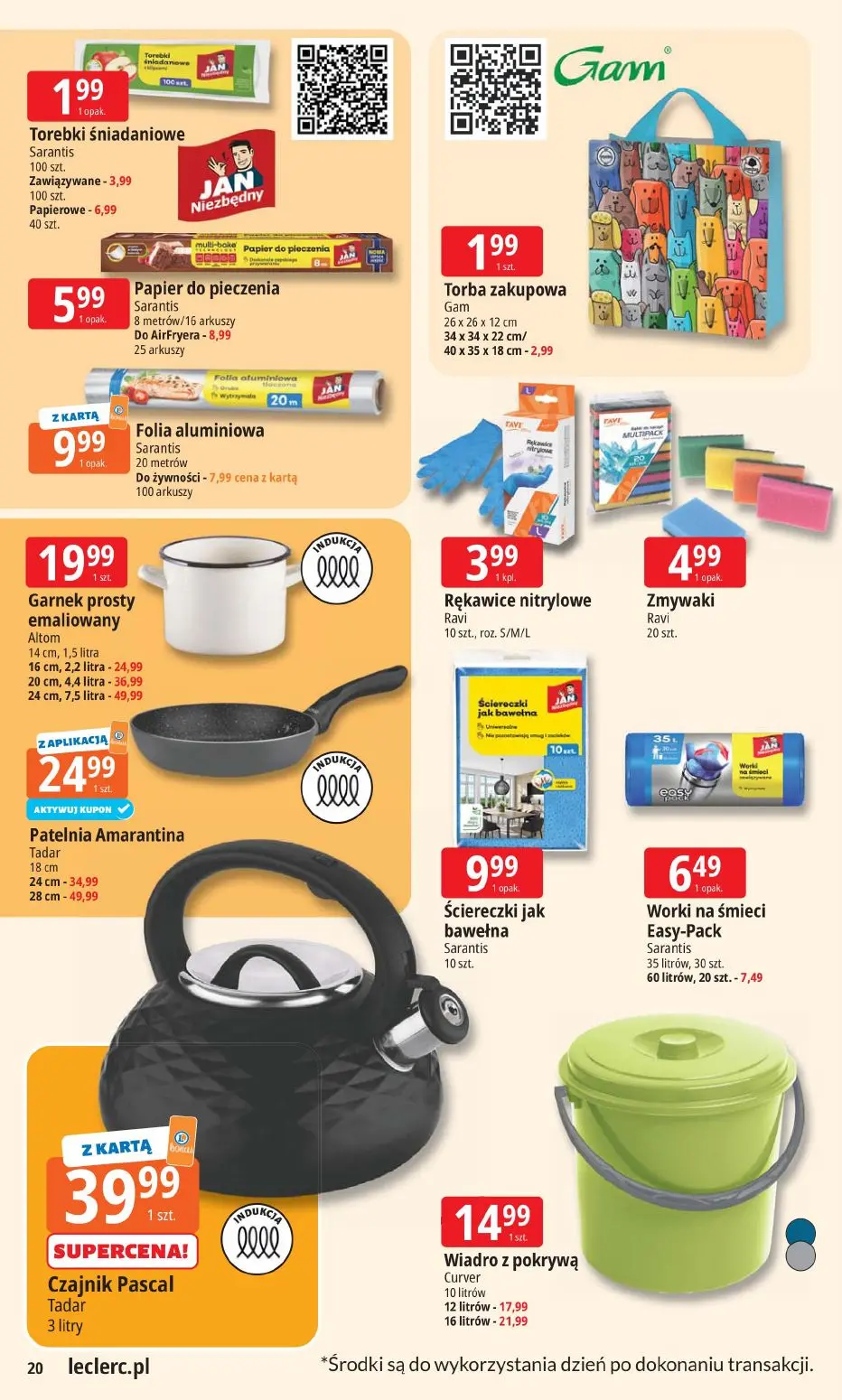 gazetka promocyjna E.Leclerc Wybór w dobrej cenie - Strona 20