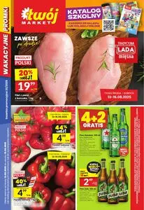 Gazetka promocyjna Twój Market, ważna od 2025-08-13 do 2025-08-16.