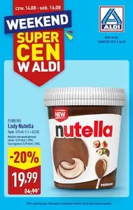Gazetka promocyjna ALDI, ważna od 2025-08-14 do 2025-08-16.