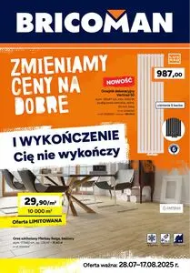 Gazetka promocyjna BRICOMAN, ważna od 2025-07-28 do 2025-08-17.