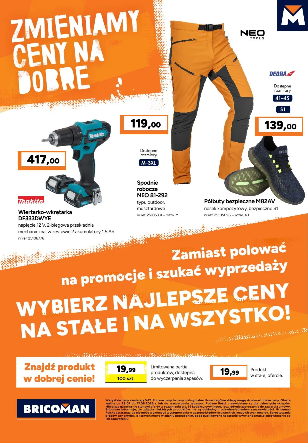 gazetka promocyjna BRICOMAN Zmieniamy ceny na dobre - Strona 12