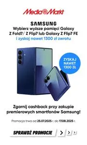 Gazetka promocyjna Media Markt, ważna od 2025-07-30 do 2025-08-17.