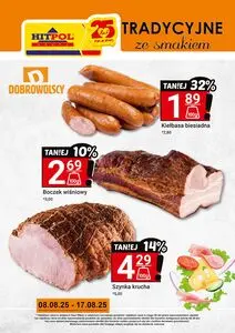 Gazetka promocyjna Hitpol, ważna od 2025-08-08 do 2025-08-17.