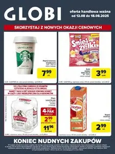 Gazetka promocyjna Globi, ważna od 2025-08-12 do 2025-08-18.