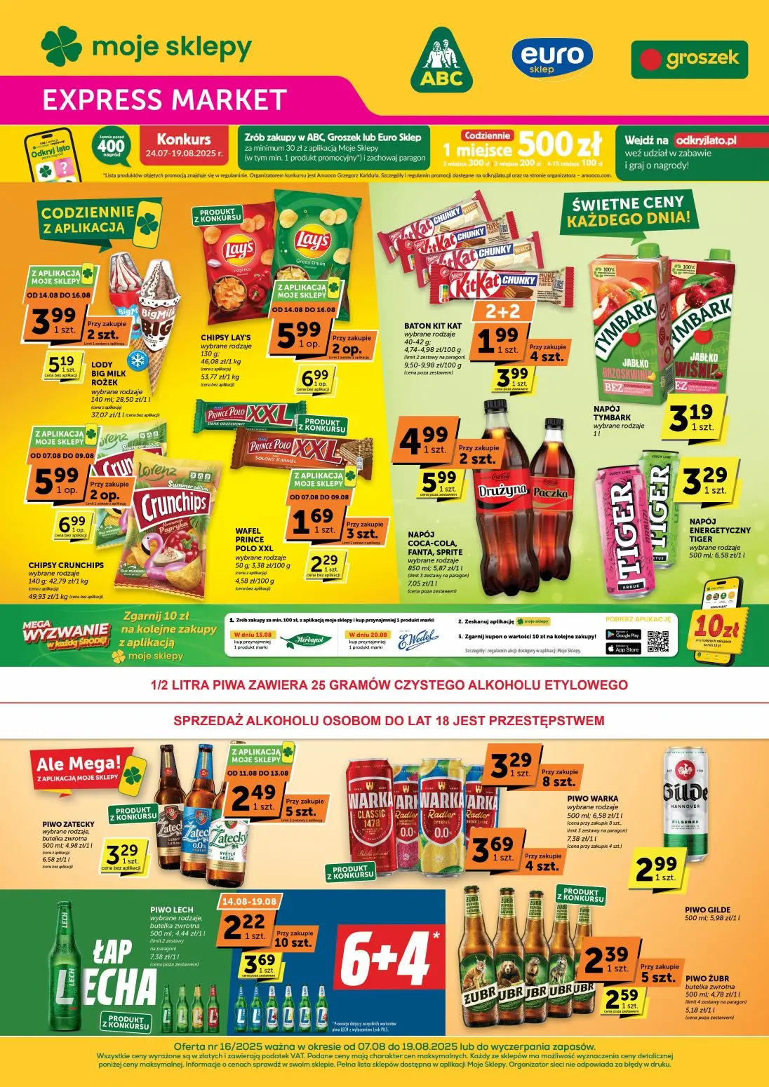 gazetka promocyjna groszek Express market - Strona 1
