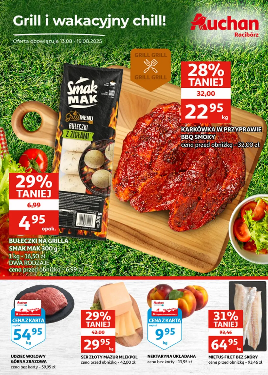 gazetka promocyjna Auchan Racibórz - Strona 1